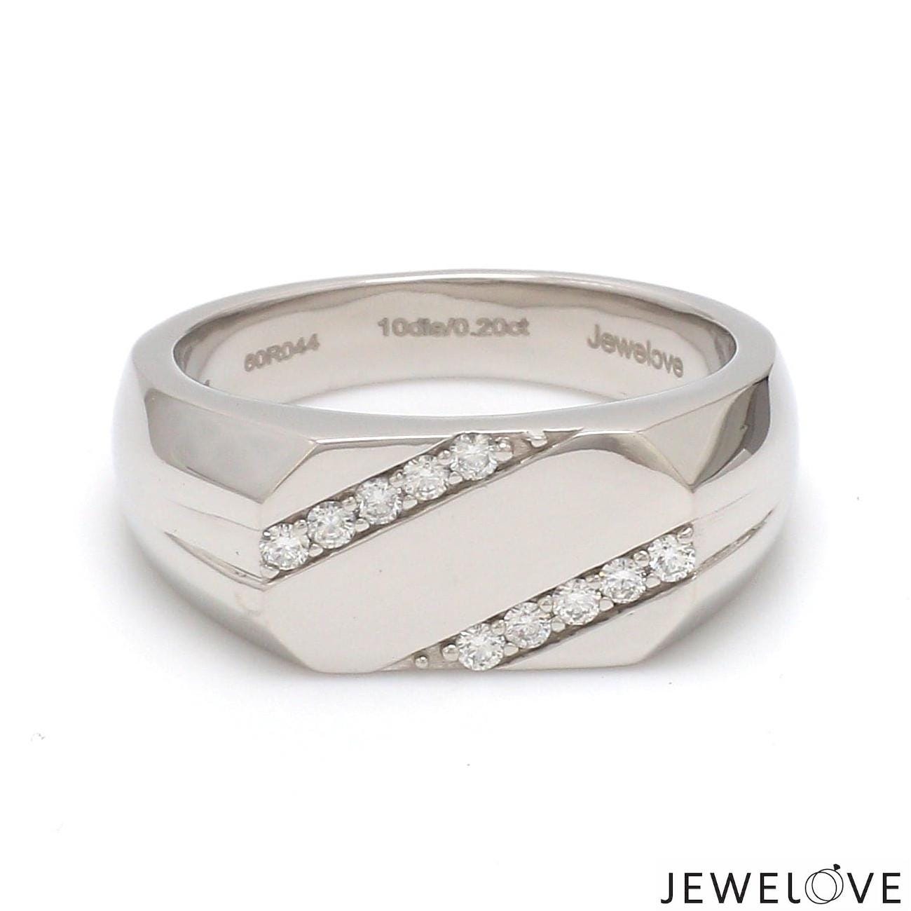 Männer Aus Platin | Diamanten Ring Für Jl Pt 1084 von Jewelove