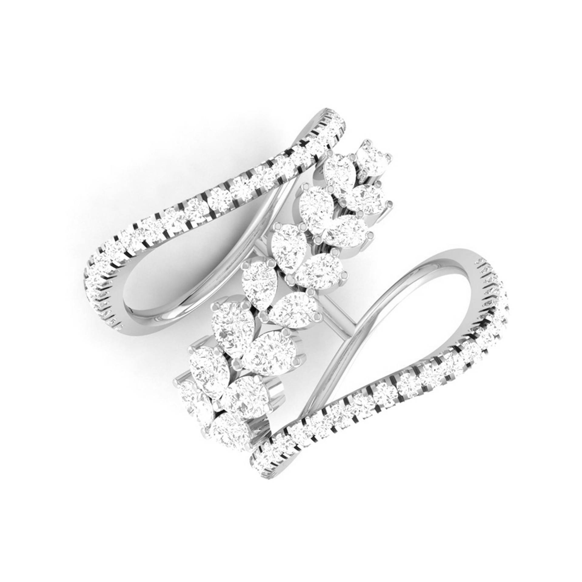 Platin Birne Marquise Ring Mit Diamanten Für Frauen Jl Pt Dm 0052 von Jewelove