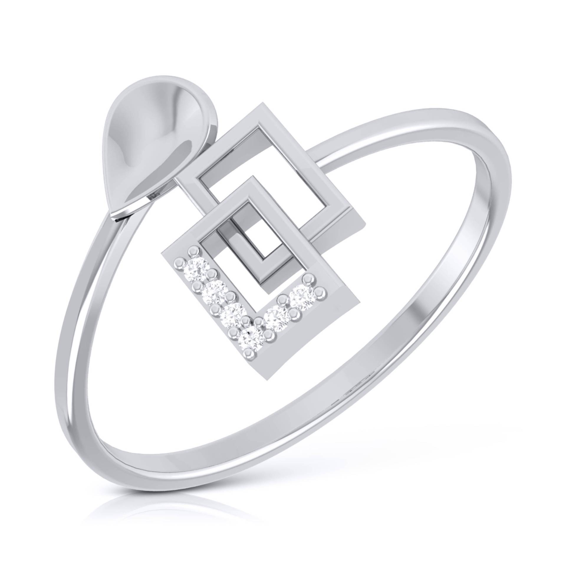 Platin Diamant Ring Für Frauen Jl Pt Lr 48 von Jewelove