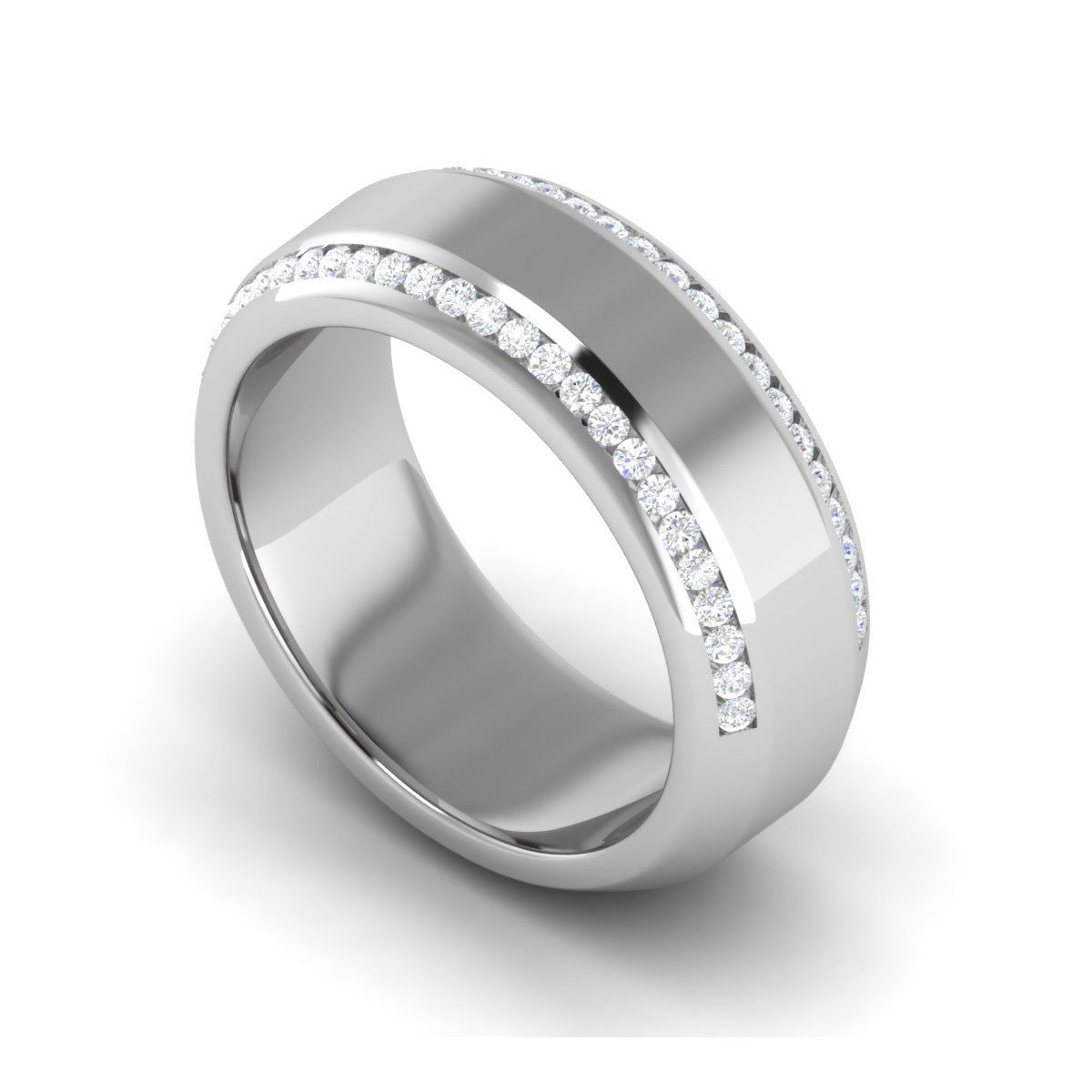 Platinring Mit Diamanten Für Frauen Jl Pt Mb Rd 120 von Jewelove