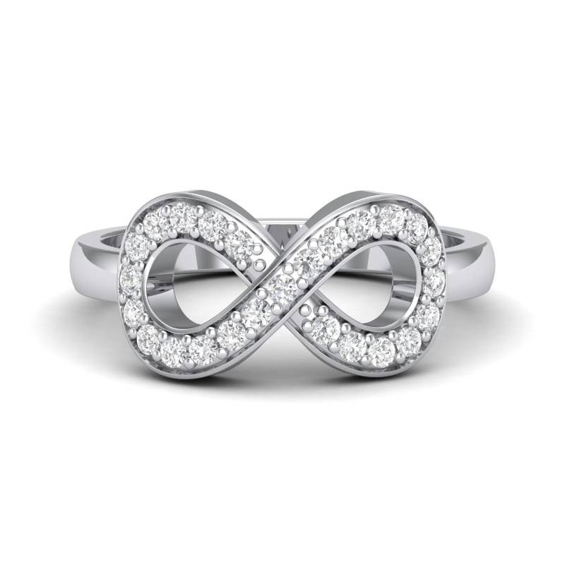 Unendlich Der Liebe Platin Diamant Ring Für Frauen Jl Pt 458 von Jewelove