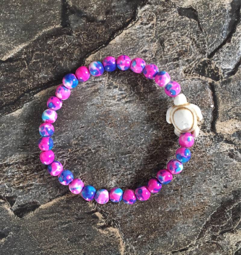 Cotton Candy Meeresschildkröte Armband Cotton Candy Meeresschildkröte Armband von JewelrSea