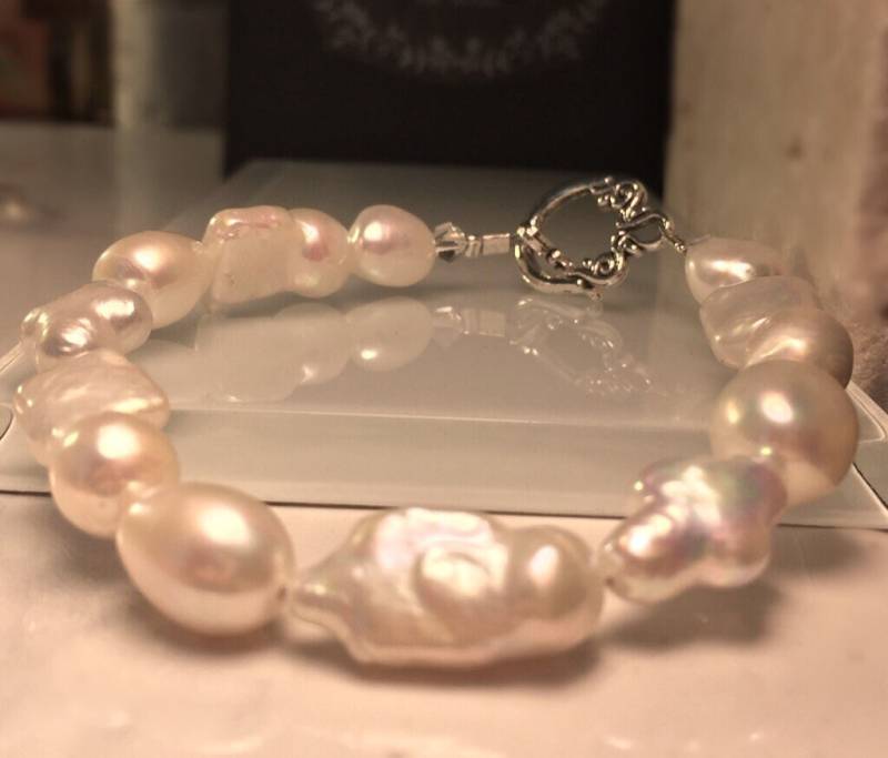 Biwa Perlenarmband/Kreuzperlenarmband Einzigartiges Hochzeitsarmband Kinderarmband Handwerkerperlenarmband Freies Us-Schiff von Jewelriart