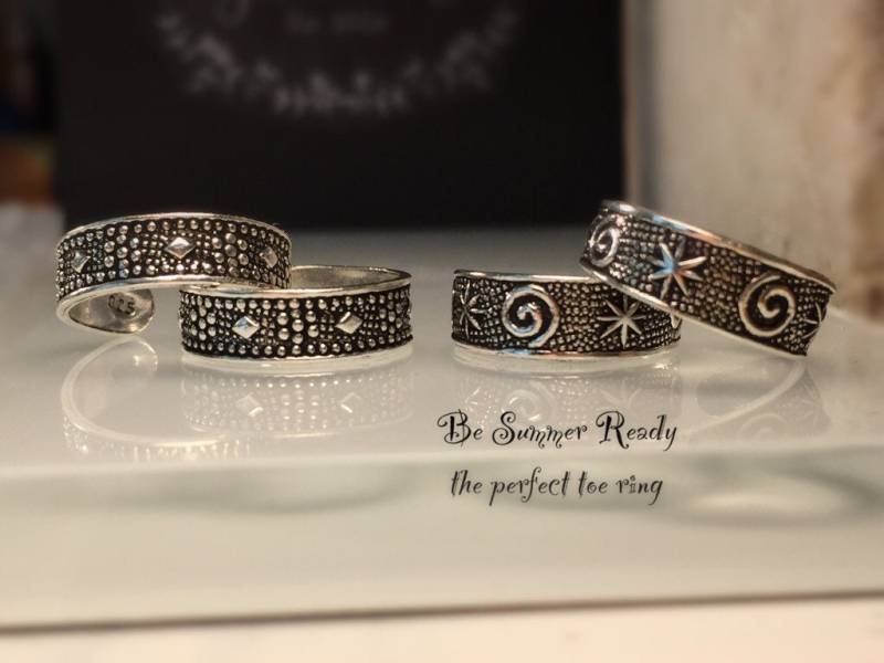 Zehenring Aus Silber/Handgefertigter Silber/Zehenring Silberring/Handgefertigter Silberring von Jewelriart