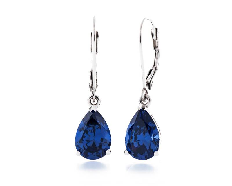 Diamant Geschnitten Birne 10x7mm Simuliert Tanzanit Cz 925 Sterling Silber Leverback Baumseider Ohrringe Rhodium Vergoldet Diamant Geschnitten Birne 10x7mm Simuliert Tanzanit Cz 925 Sterling Silber Leverback Baumseider Ohrringe Rhodium Vergoldet von JewelryAcacia