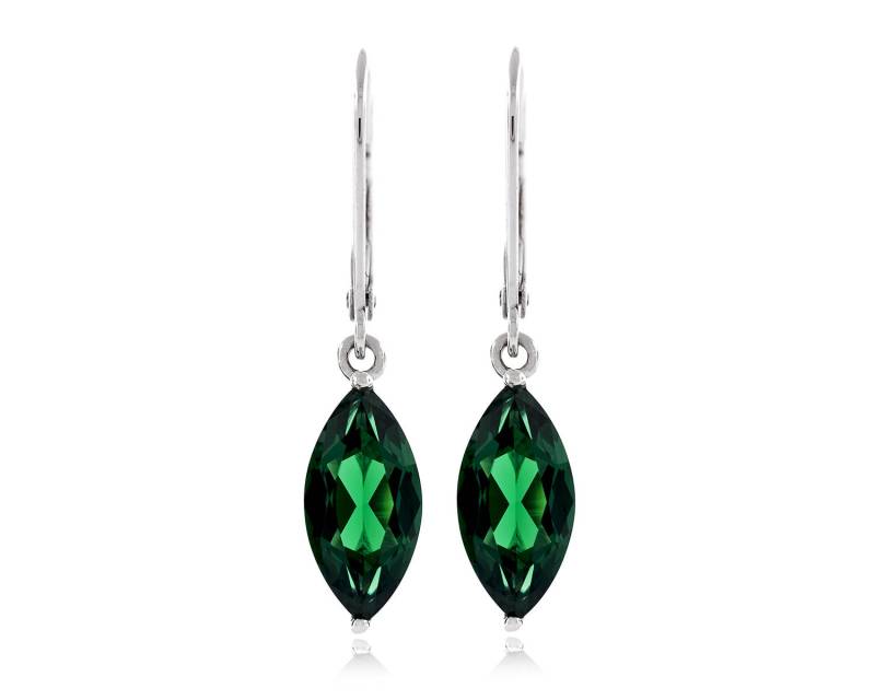 Edelsteine Geschnitten Marquise 11x5.5mm - 12x6mm Simuliert Emaragd Nano 925 Sterling Silber Leverback Baumohrringe Rhodium Vergoldet Edelsteine Geschnitten Marquise 11x5.5mm - 12x6mm Simuliert Emaragd Nano 925 Sterling Silber Leverback Baumohrringe Rhodium Vergoldet von JewelryAcacia