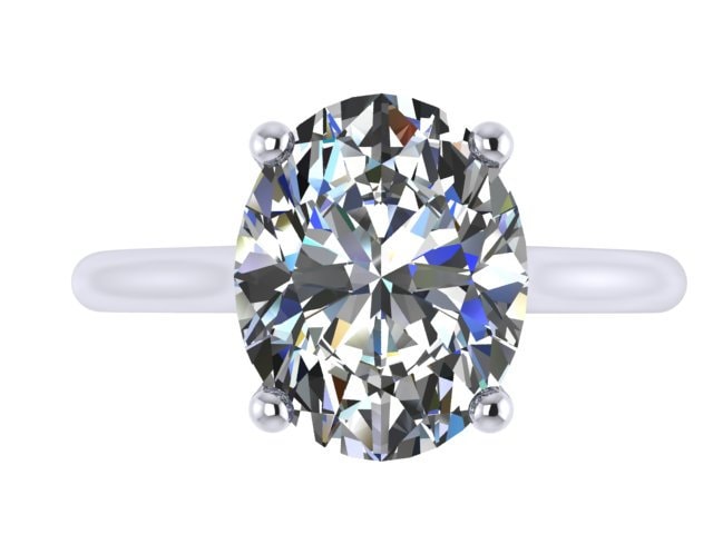 10x8mm Oval F1 Moissanite Verlobungsring Set in 14 K Weißgold Einzigartige Hochzeit Ring Marraige Braut Feine Schmuck Elegante -V1168 von JewelryArtworkByVick