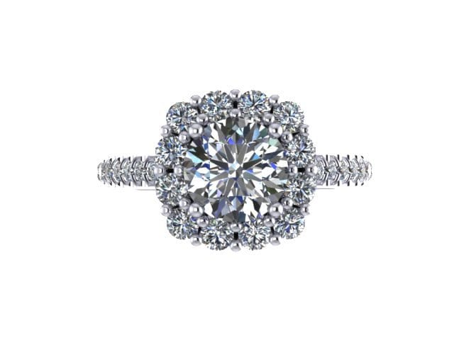 Charles & Colvard Für Immer Ein Moissanite Vorschlag Ring Hochzeit Ring Natürliche Diamant Verlobungsring 14K Weißgold Vintage - V1071 Charles & Colvard Für Immer Ein Moissanite Vorschlag Ring Hochzeit Ring Natürliche Diamant Verlobungsring 14K Weißgold Vintage - V1071 von JewelryArtworkByVick