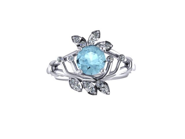Diamant Blütenblätter Mode Ring 14K Weißgold Natürliche Hellblau Aquamarin Blume Verlobungsring Valentinstag März Birthstone Etsy-V1058 Diamant Blütenblätter Mode Ring 14K Weißgold Natürliche Hellblau Aquamarin Blume Verlobungsring Valentinstag März Birthstone Etsy-V1058 von JewelryArtworkByVick