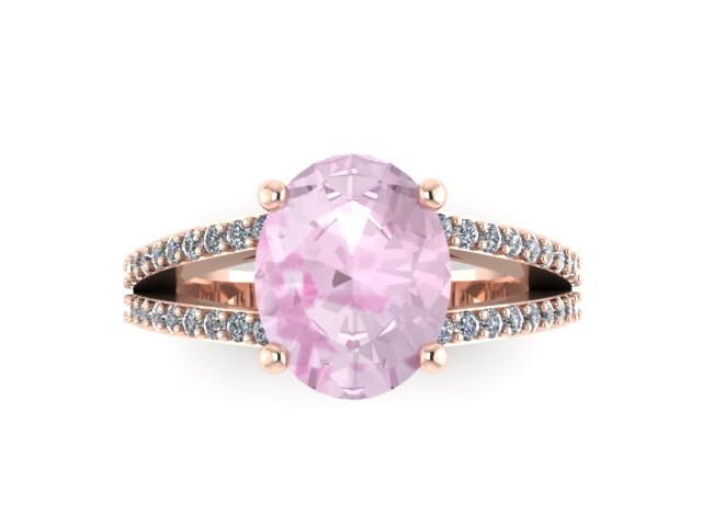 Diamant-Verlobungsring Morganit Engagement 14K Rose Gold Verlobungsring Mit Oval 10x8mm Zentrum Braut Schmuck Edelsteine - V1099 Diamant-Verlobungsring Morganit Engagement 14K Rose Gold Verlobungsring Mit Oval 10x8mm Zentrum Braut Schmuck Edelsteine - V1099 von JewelryArtworkByVick