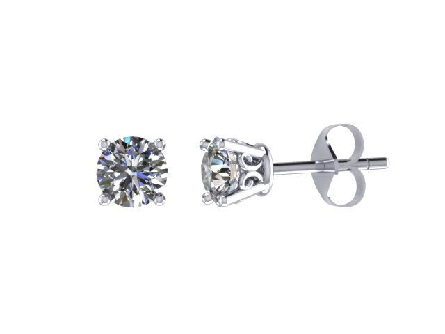 Für Immer Eine Moissanite Ohrstecker 14K Weißgold Ohrringe Feiner Schmuck Etsy Findet Muttertagsgeschenk Damen Braut Set - V1067 Für Immer Eine Moissanite Ohrstecker 14K Weißgold Ohrringe Feiner Schmuck Etsy Findet Muttertagsgeschenk Damen Braut Set - V1067 von JewelryArtworkByVick