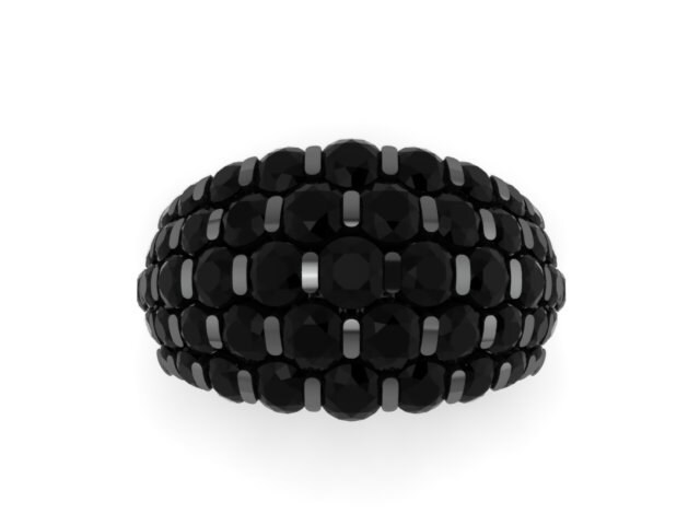 Natürliche Schwarze Diamant Cocktail Ring Band 14K Schwarz Gold Jahrestag Statement Valentinstag Geschenk Feinen Schmuck - V1104 Natürliche Schwarze Diamant Cocktail Ring Band 14K Schwarz Gold Jahrestag Statement Valentinstag Geschenk Feinen Schmuck - V1104 von JewelryArtworkByVick