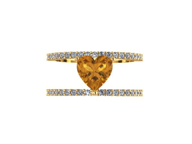 November Birthstone Citrine & Diamant Cocktail Ring Band 14K Gelbgold Mit Gelbcitrin Zentrum Feinen Schmuck Einzigartig - V1084 November Birthstone Citrine & Diamant Cocktail Ring Band 14K Gelbgold Mit Gelbcitrin Zentrum Feinen Schmuck Einzigartig - V1084 von JewelryArtworkByVick