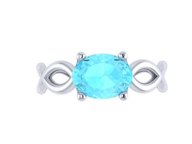 Ovale Aquamarin Verlobungsring Mit Zwei Echte Diamant Akzente Set in 14 K Weißgold Braut Ring Hochzeit Muttertagsgeschenk - V1171 Ovale Aquamarin Verlobungsring Mit Zwei Echte Diamant Akzente Set in 14 K Weißgold Braut Ring Hochzeit Muttertagsgeschenk - V1171 von JewelryArtworkByVick