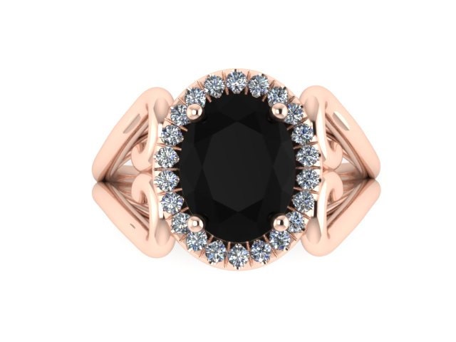 Ovale Schwarze Diamant Verlobungsring Einzigartige Herz Engagment Ring Valentinstag Geschenk Ehe Brillante Hochzeit - V1137 Ovale Schwarze Diamant Verlobungsring Einzigartige Herz Engagment Ring Valentinstag Geschenk Ehe Brillante Hochzeit - V1137 von JewelryArtworkByVick
