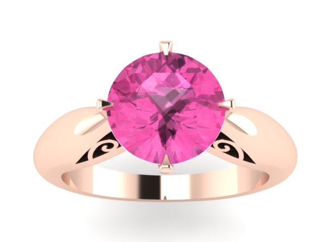 Rosa Saphir Rose Gold Verlobungsring Solitär Ring Einzigartige Verlobung Feinen Schmuck Filigranen Einzigartig - V1150 Rosa Saphir Rose Gold Verlobungsring Solitär Ring Einzigartige Verlobung Feinen Schmuck Filigranen Einzigartig - V1150 von JewelryArtworkByVick
