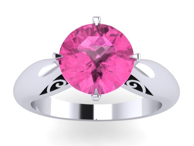 Rosa Saphir Weiß Gold Verlobungsring Solitär Ring Einzigartige Verlobung Ring Feinen Schmuck Filigranen Einzigartig - V1150 Rosa Saphir Weiß Gold Verlobungsring Solitär Ring Einzigartige Verlobung Ring Feinen Schmuck Filigranen Einzigartig - V1150 von JewelryArtworkByVick