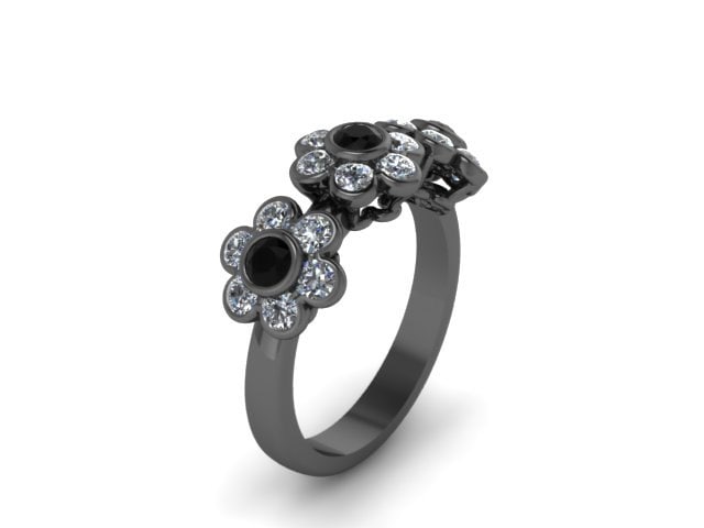 Schwarz Und Weiß Diamant Band Blume Design 14K Schwarz Gold Ring Etsy Feine Schmuck Natürliche Schwarze Einzigartige Bands - V1088 Schwarz Und Weiß Diamant Band Blume Design 14K Schwarz Gold Ring Etsy Feine Schmuck Natürliche Schwarze Einzigartige Bands - V1088 von JewelryArtworkByVick