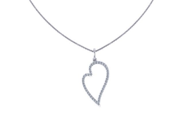 Valentinstag Geschenk Diamant Herz Halskette 14K Weißgold Anhänger Mit Kette Hochzeit Schmuck Damen Feinen Einzigartige Neckalce-V1122 Valentinstag Geschenk Diamant Herz Halskette 14K Weißgold Anhänger Mit Kette Hochzeit Schmuck Damen Feinen Einzigartige Neckalce-V1122 von JewelryArtworkByVick