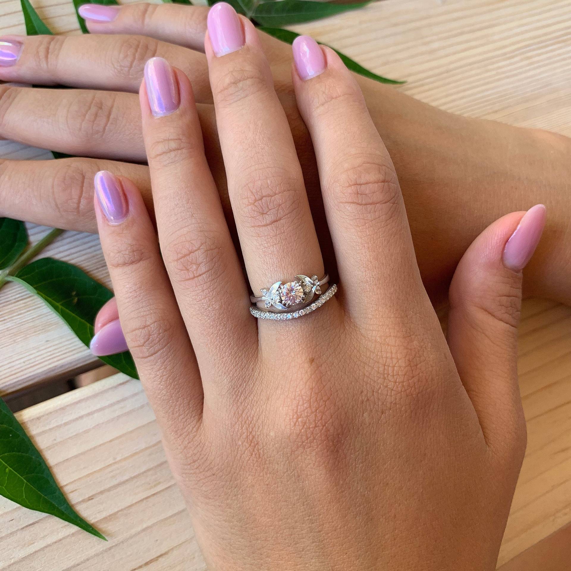 Art-Deco-Trauringe, 2 Ringe Im Antiken Stil, Einzigartige Trauringe, Brautringe, Trauringe Set, Ringe, Art-Deco-Ringe von JewelryAsteria