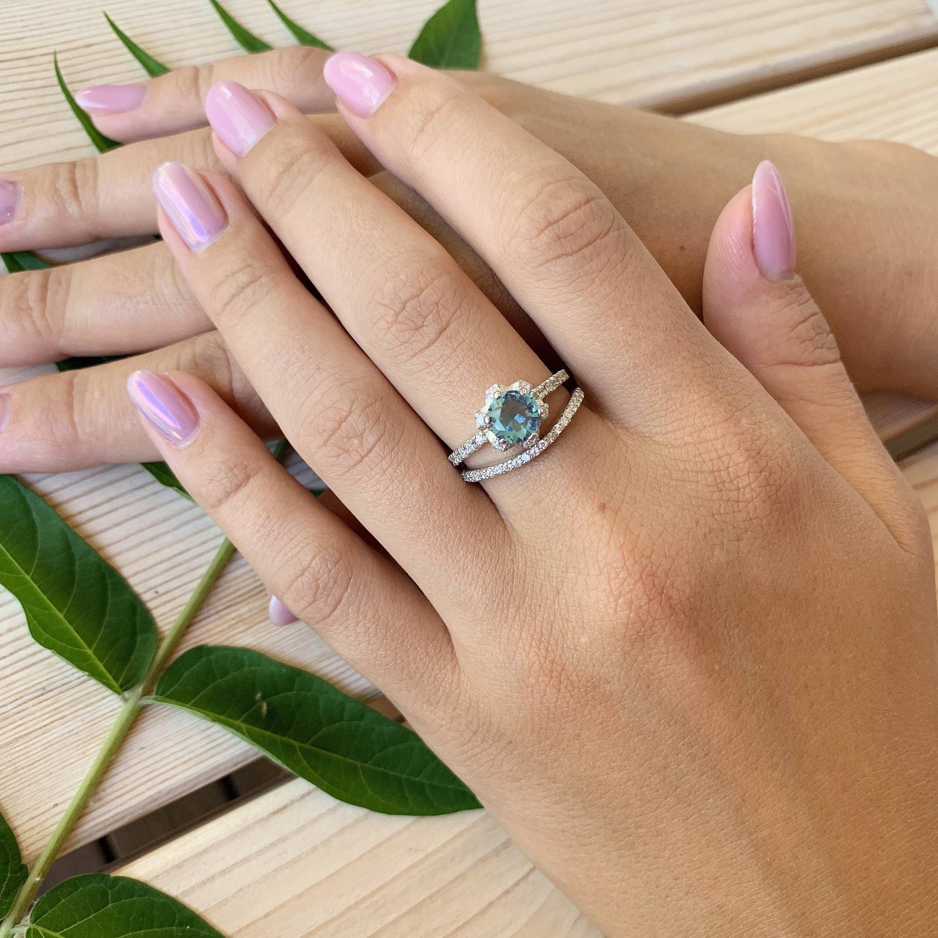 Silber Eheringe, Hochzeitsringe, 2 Ringe, Art Deco Ringe Versilbert, Hochzeitsring, Silberring von JewelryAsteria