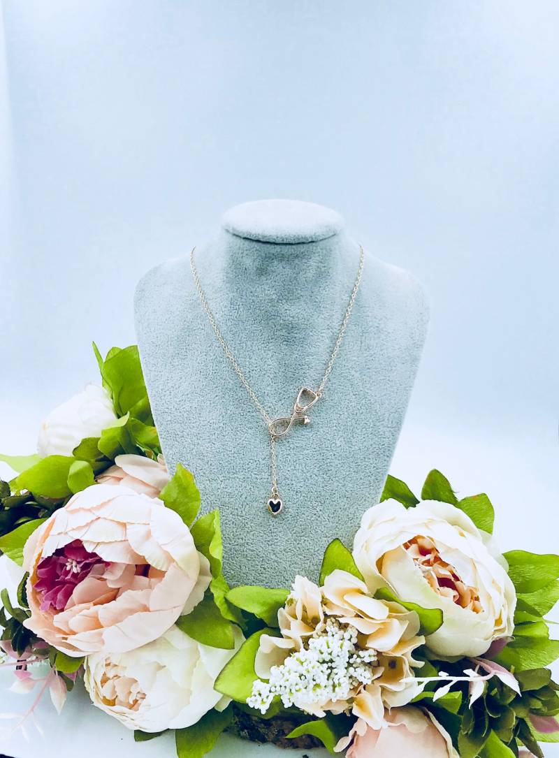 stethoskop Halskette Krankenschwester Rn Doktor Graduierung Geschenk Herz Herzschlag Lariat Greys Anatomy Silber Rose Gold von JewelryBarLove