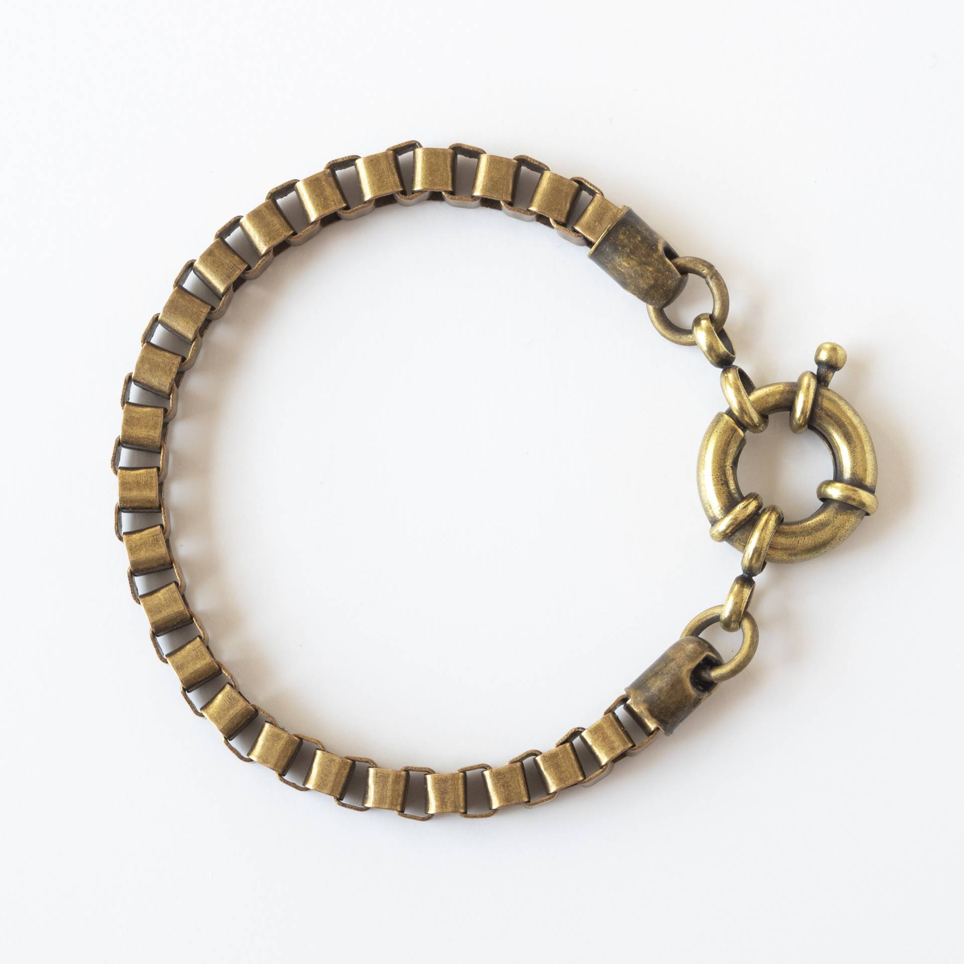 Männer Armband - Messing Schmuck Ketten Vegan Geschenk Freund Jungs von JewelryByMagoo