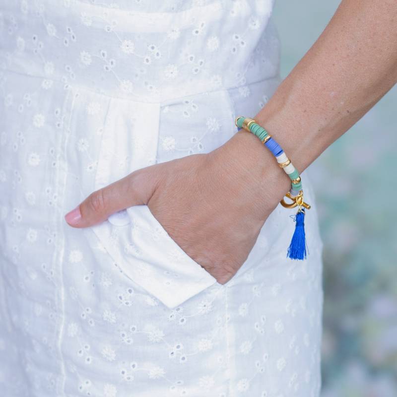 Perlen Armband - Bunte Boho Minimalist Minimal Sommer Schmuck von JewelryByMagoo