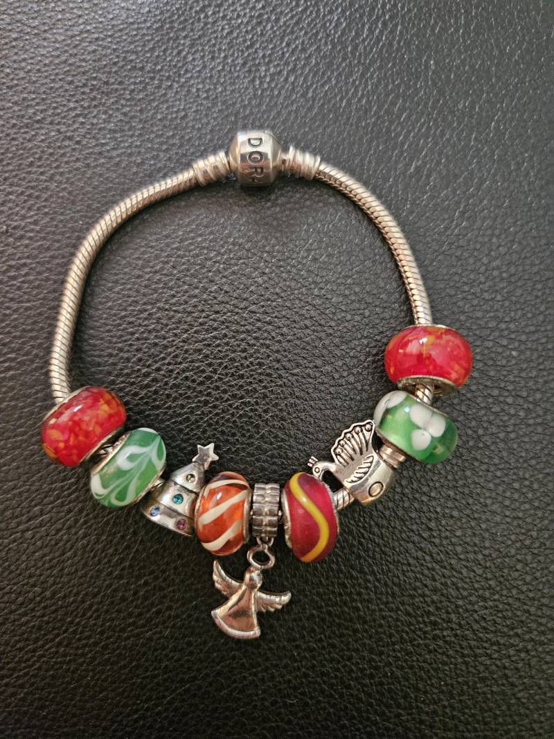 Br013 Pandora Armband Weihnachtsmotiv in Sterling Silber - Vintage Br013 Pandora Armband Weihnachtsmotiv in Sterling Silber - Vintage von JewelryByMissCarly