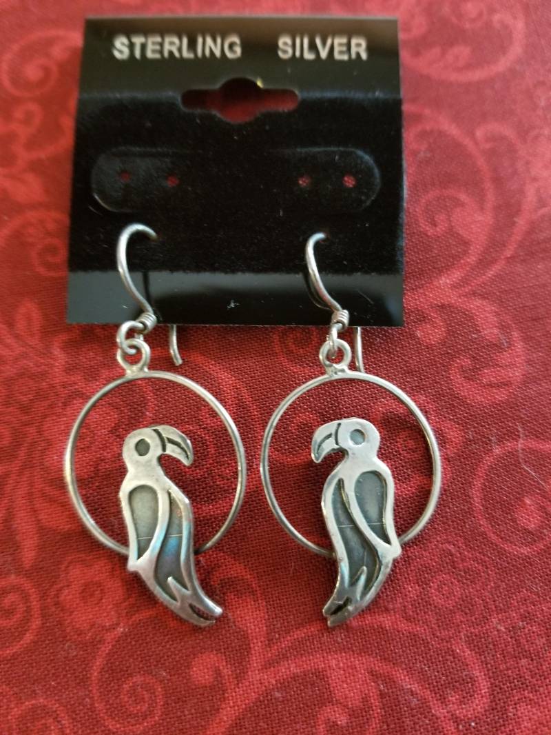 E051 Vintage Sterling Silber Ohrringe von JewelryByMissCarly