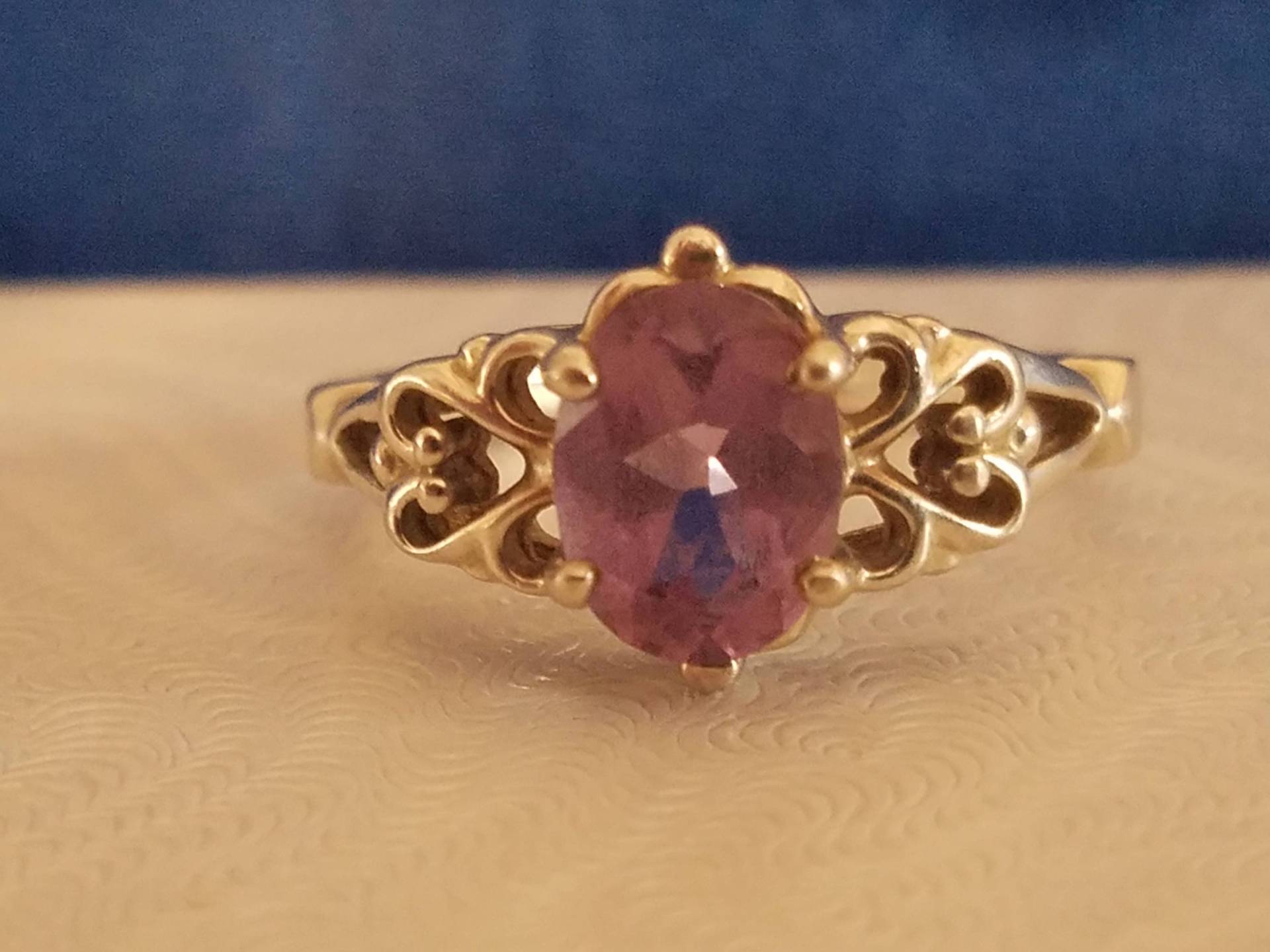 R103 Amethyst Sterling Silber Ring - Vintage R103 Amethyst Sterling Silber Ring - Vintage von JewelryByMissCarly