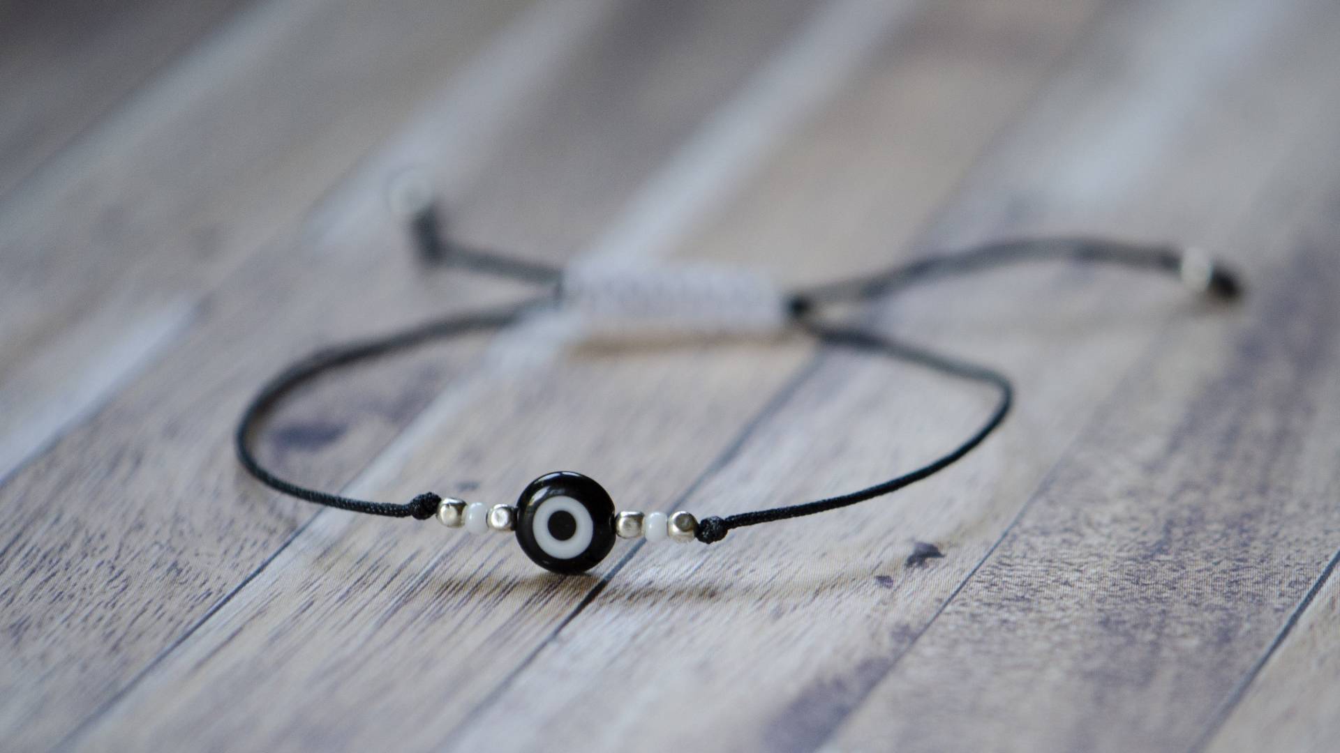 Bösen Blick Perlen Einfach Einstellbar von JewelryByTLu