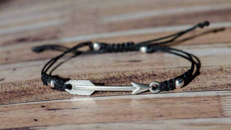 Silberpfeil Gewebt Halb Benutzerdefinierte Einstellbar Silberpfeil Gewebt Halb Benutzerdefinierte Einstellbar von JewelryByTLu