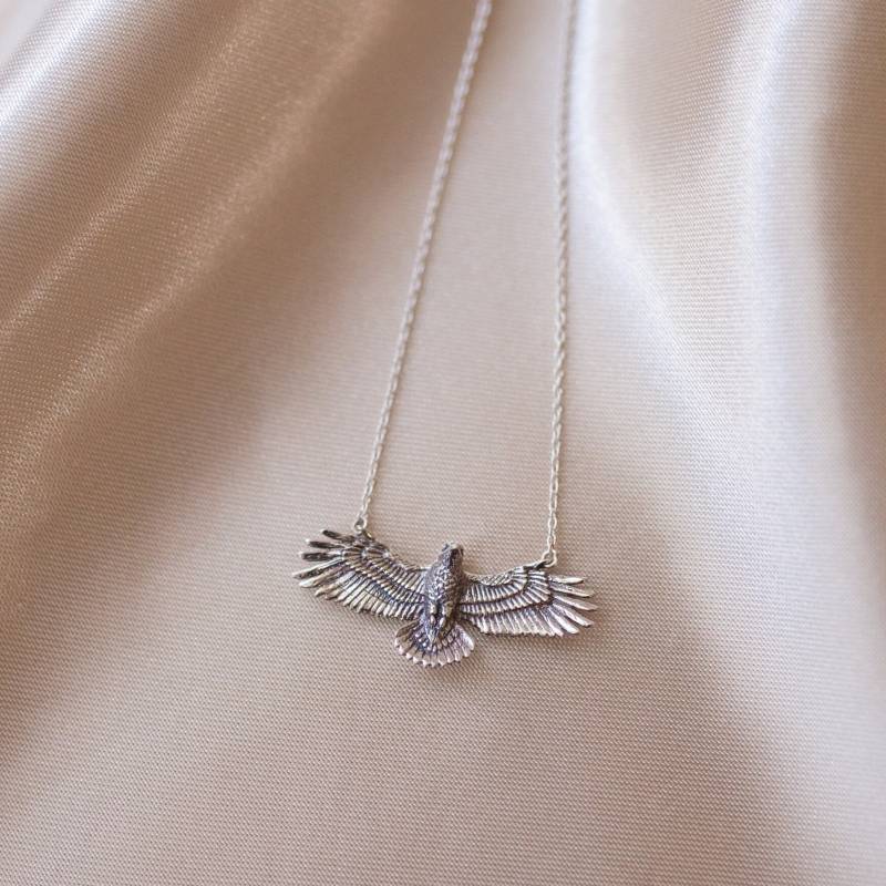 "Clarity" Halskette Aus Sterling Silber "Hawk" "Clarity" Halskette Aus Sterling Silber "Hawk" von JewelryEvolutionShop