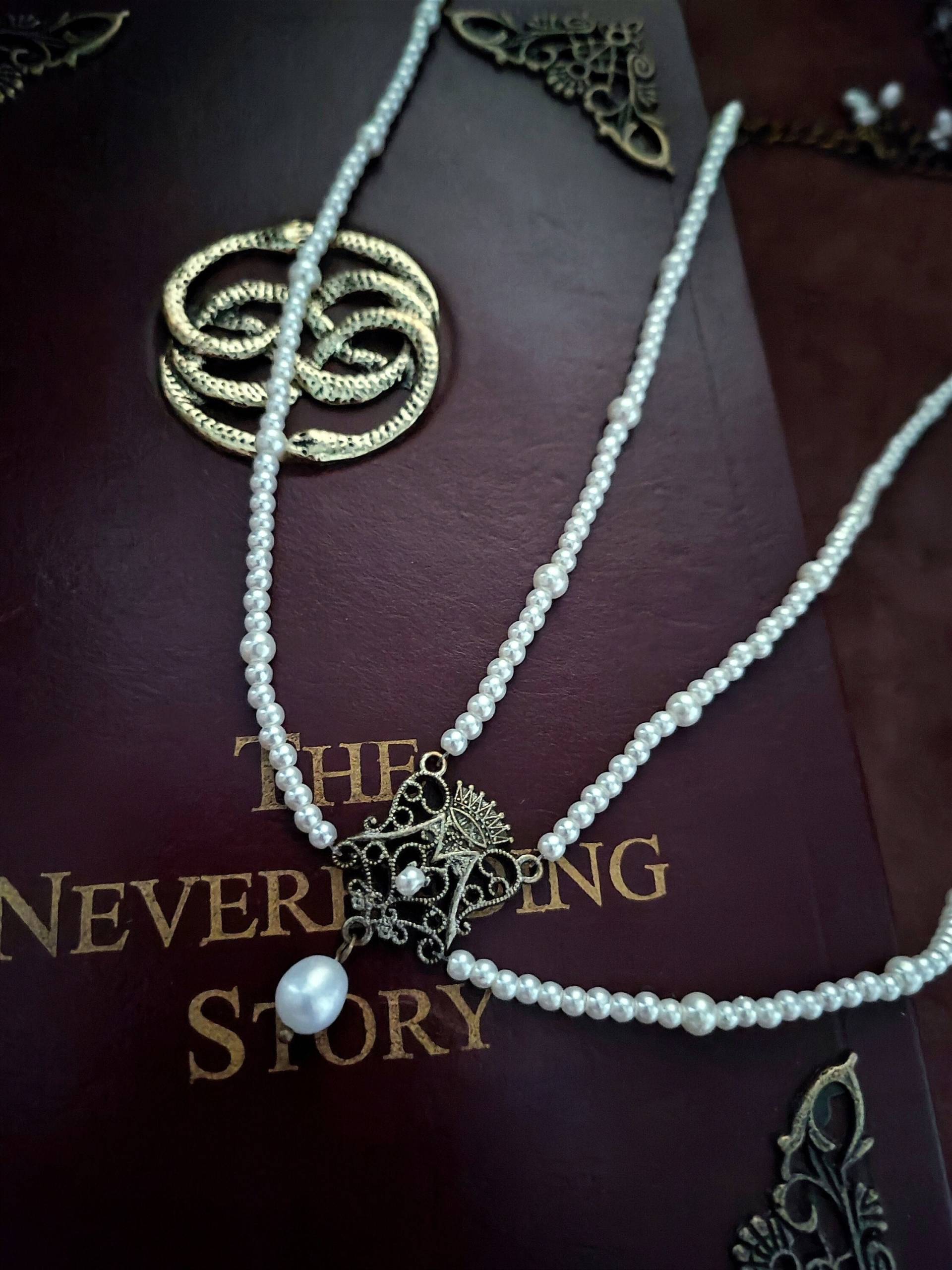 Neverending Story Kindliche Kaiserin Kopfschmuck, Cosplay Krone, Mittelalterlicher Renaissance Ren Faire Schmuck, Never Ending von JewelryFashionArt