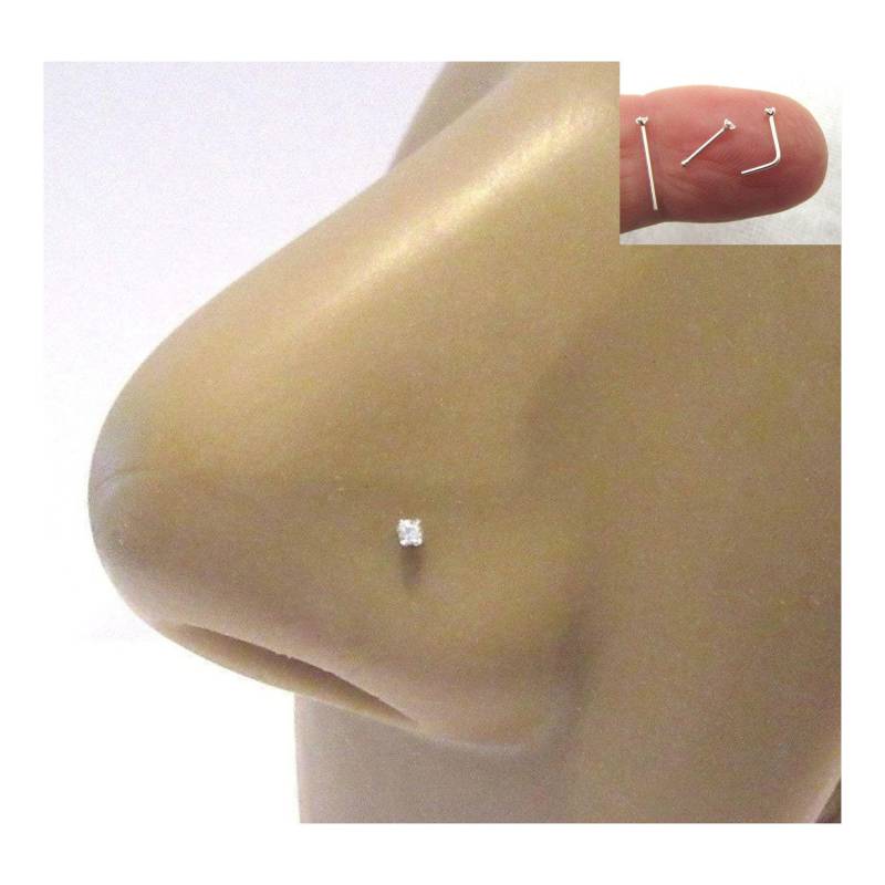 22G Dainty Tiny 1 Mm Diamant Edelstein Kristall Klaue Set Gerade Nasenstecker Sie Biegen L Form Gebogen Post Pin Schmuck 22 Gauge Nasenloch 22G Dainty Tiny 1 Mm Diamant Edelstein Kristall Klaue Set Gerade Nasenstecker Sie Biegen L Form Gebogen Post Pin Schmuck 22 Gauge Nasenloch von JewelryForPiercings