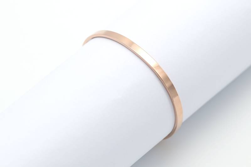 Blank Armreif Zum Stempeln/Gravieren Laser Scratchen, C6-P1, 5 Stück, Rosé Vergoldetes Messing, Verstellbare Armreifen Manschetten Armbänder Blank Armreif Zum Stempeln/Gravieren Laser Scratchen, C6-P1, 5 Stück, Rosé Vergoldetes Messing, Verstellbare Armreifen Manschetten Armbänder von JewelryKorea