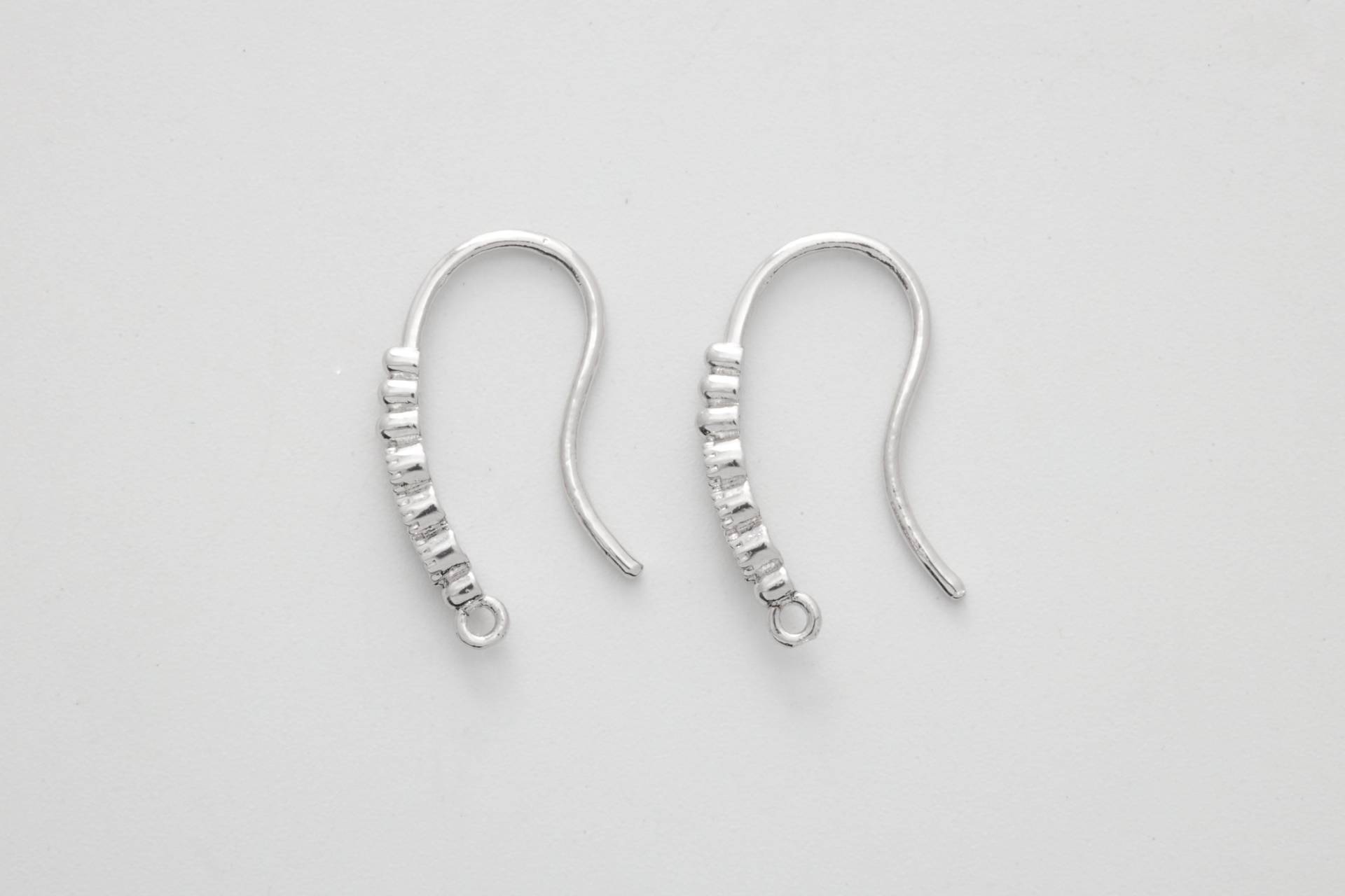 Ohrringhaken, M5-R3, 2 Stück, 17x10mm, Original Rhodiniertes Messing, Zirkonia, Schmuckstücke, Schmuckkomponenten Ohrringhaken, M5-R3, 2 Stück, 17x10mm, Original Rhodiniertes Messing, Zirkonia, Schmuckstücke, Schmuckkomponenten von JewelryKorea
