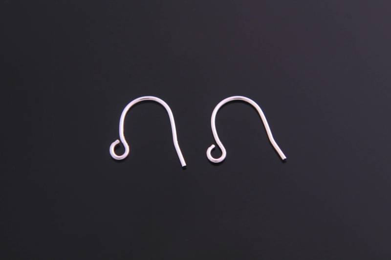 Ohrringhaken, Nickel Frei, E15-R1, 100 Stück, 9x13mm, Babyhaken, Original Rhodium Vergoldet Messing, Ohrring Machen Komponente Ohrringhaken, Nickel Frei, E15-R1, 100 Stück, 9x13mm, Babyhaken, Original Rhodium Vergoldet Messing, Ohrring Machen Komponente von JewelryKorea