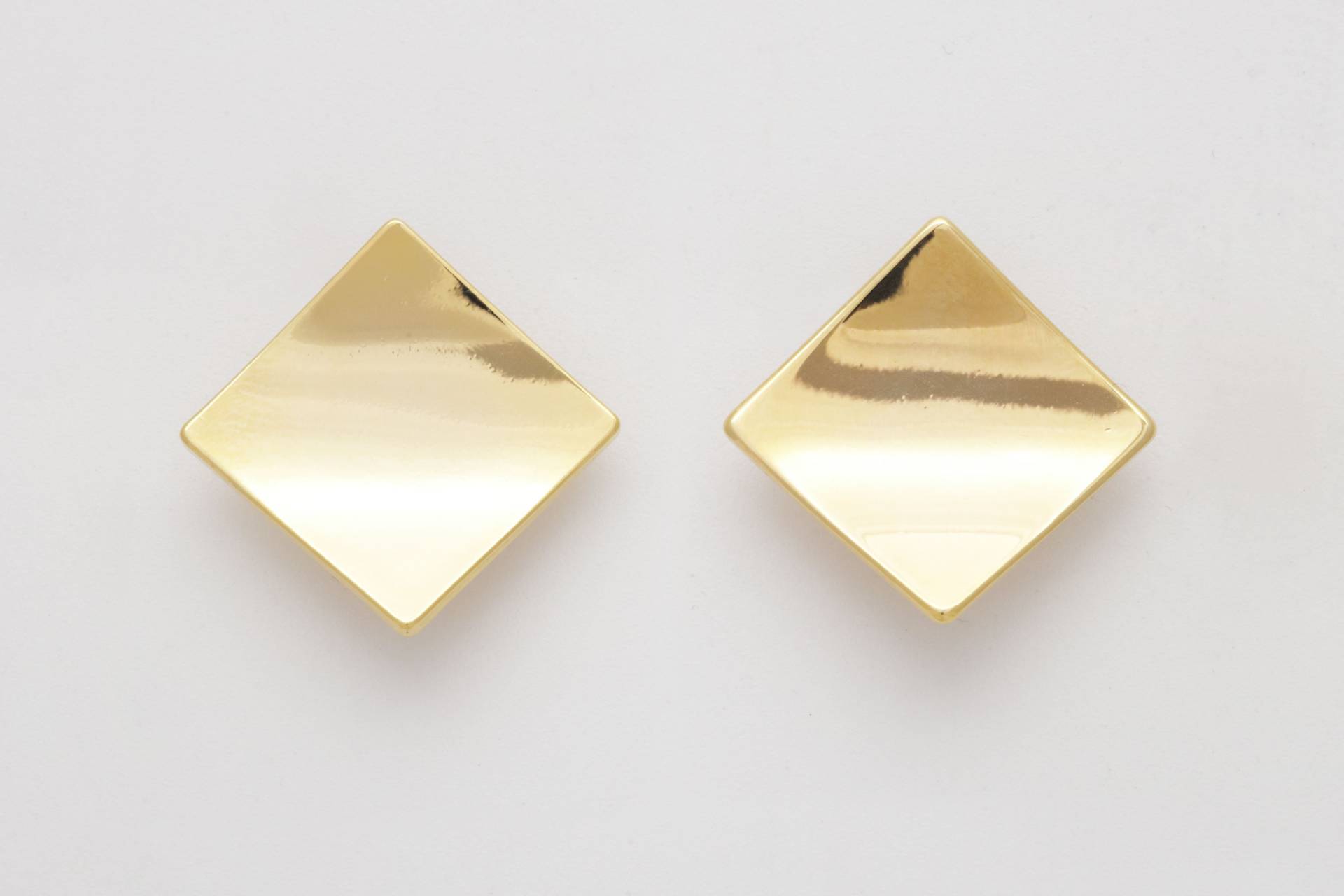 Rhombus Blank Post Mit Link, Nickelfrei, S57-P3, 2 Stk, 22mm, 16K Vergoldetes Messing, Hochwertige Plattierung, Dangle & Drop Rhombus Blank Post Mit Link, Nickelfrei, S57-P3, 2 Stk, 22mm, 16K Vergoldetes Messing, Hochwertige Plattierung, Dangle & Drop von JewelryKorea