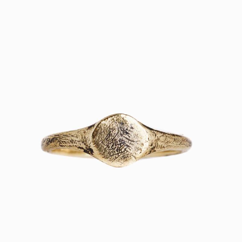 Messing Rustikaler Ring, Minimale Einfache Robuste Handgemachter Schmuck, Boho Massivem Jeden Tag Besonderes Geschenk Für Sie, Ihn von JewelryLabBali