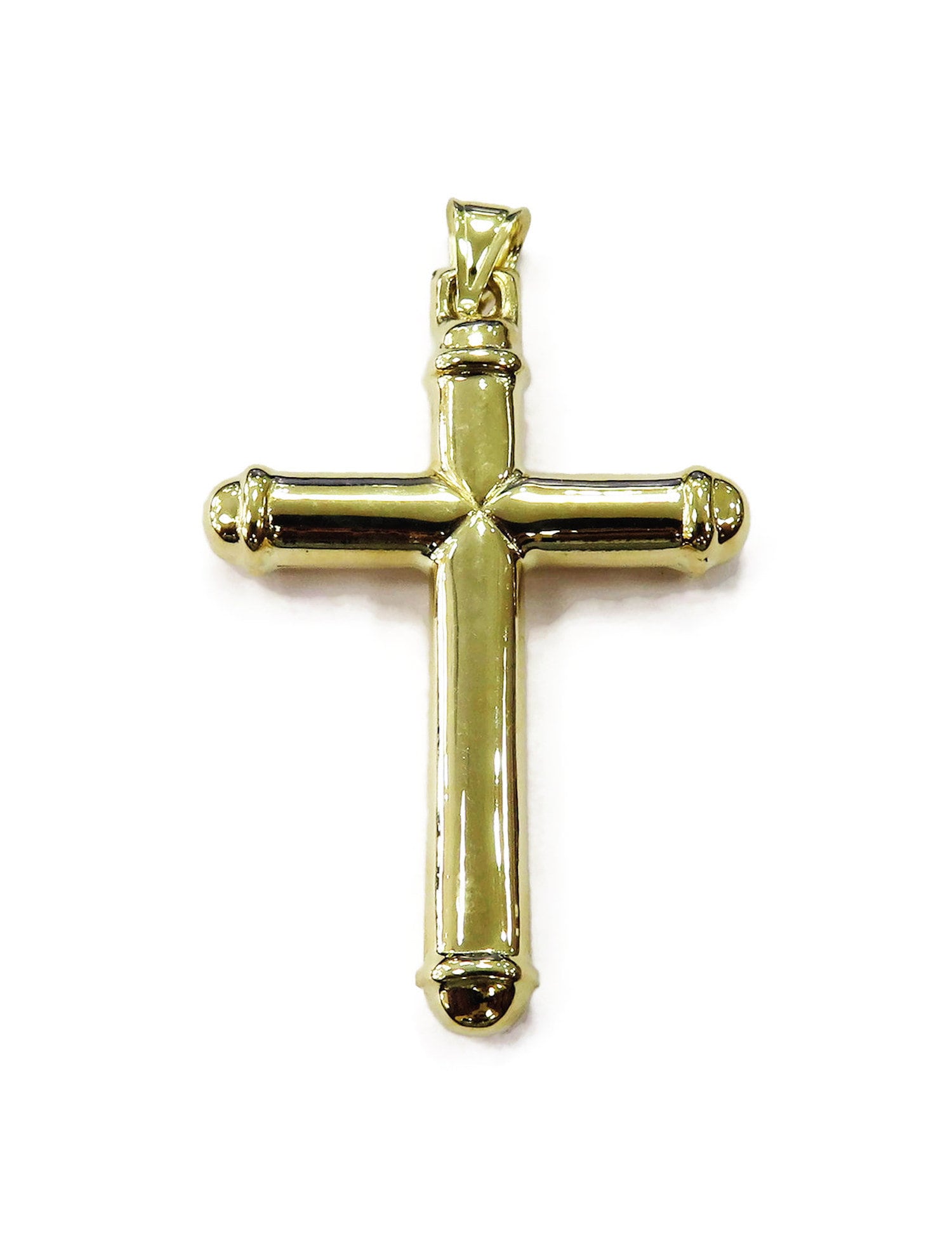 14K Gelbgold Kreuz Kruzifix Charme Halskette Anhänger 14K Gelbgold Kreuz Kruzifix Charme Halskette Anhänger von JewelryMasterUSA