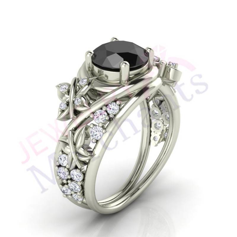 Handgemachter Verlobungsring Aus 925 Sterling Silber von JewelryMerchants