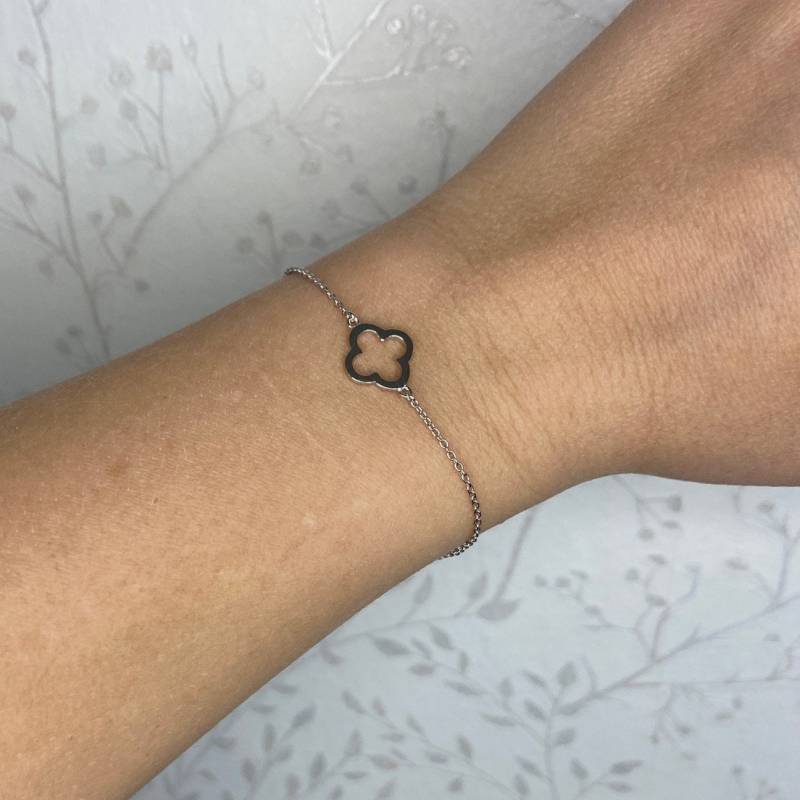 Florales Filigranes Silberarmband | 925 Sterling Silber Silber Vergoldet Rosévergoldet von JewelryOfNani