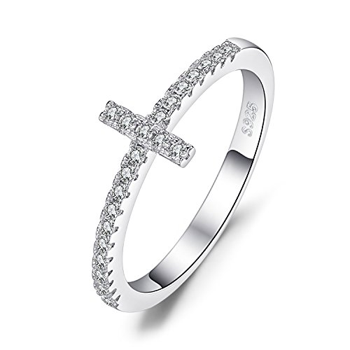 JewelryPalace Kreuz Wickelring Verlobungsring Unendlichkeit Promise Eheringe Ring Silber 925 Damen, Zirkonia Silberringe Trauringe Damenring Hochzeitsringe Stapelring Ringe Set, Damen Schmuck 48 JewelryPalace Kreuz Wickelring Verlobungsring Unendlichkeit Promise Eheringe Ring Silber 925 Damen, Zirkonia Silberringe Trauringe Damenring Hochzeitsringe Stapelring Ringe Set, Damen Schmuck 48 von JewelryPalace
