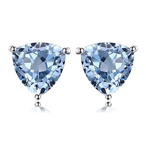 JewelryPalace Triangelschliff 1.9ct Natur Himmel Blau Topaz Birthstone Ohrstecker Silber 925 Damen, Schmuck Set, Ohrringe Silber Edelstein Mädchen, Ohrstecker Silber Klein mit Stein Frauen Geschenk JewelryPalace Triangelschliff 1.9ct Natur Himmel Blau Topaz Birthstone Ohrstecker Silber 925 Damen, Schmuck Set, Ohrringe Silber Edelstein Mädchen, Ohrstecker Silber Klein mit Stein Frauen Geschenk von JewelryPalace