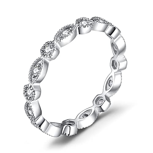 Jewelrypalace Modeschmuck Marquise Zirkonia Band Ring Damen, Hochzeitsringe Silber 925 Trauringe Eheringe für Frauen, Vorsteckring Stapelring Eternity Ring Bandring schmal, Ringe Set Schmuck 53 Jewelrypalace Modeschmuck Marquise Zirkonia Band Ring Damen, Hochzeitsringe Silber 925 Trauringe Eheringe für Frauen, Vorsteckring Stapelring Eternity Ring Bandring schmal, Ringe Set Schmuck 53 von JewelryPalace