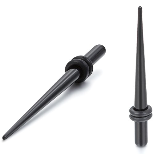 JewelryWe Schmuck Herren Damen Fake Plug Taper Dehnstab Dehnungssichel Dehnungstab Dehnungsset Ohr Piercing Expender Stretcher Ohrstecker, 3mm Duchmesser JewelryWe Schmuck Herren Damen Fake Plug Taper Dehnstab Dehnungssichel Dehnungstab Dehnungsset Ohr Piercing Expender Stretcher Ohrstecker, 3mm Duchmesser von JewelryWe