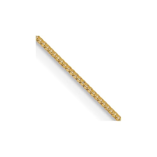 Halskette mit Karabinerverschluss, 14 Karat Gold, 0,5 mm, für Damen und Herren, 66 centimeters, Gold Metall, Kein Edelstein Halskette mit Karabinerverschluss, 14 Karat Gold, 0,5 mm, für Damen und Herren, 66 centimeters, Gold Metall, Kein Edelstein von JewelryWeb