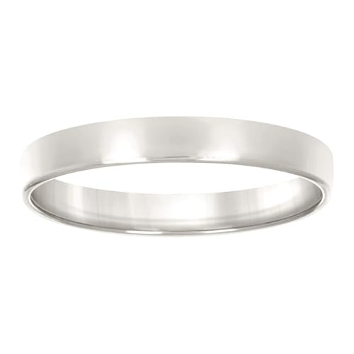 Herren-Ehering aus 925er-Sterlingsilber, bequeme Passform, 4 mm, Ringgröße 12, Hochzeitsband für Herren von JewelryWeb